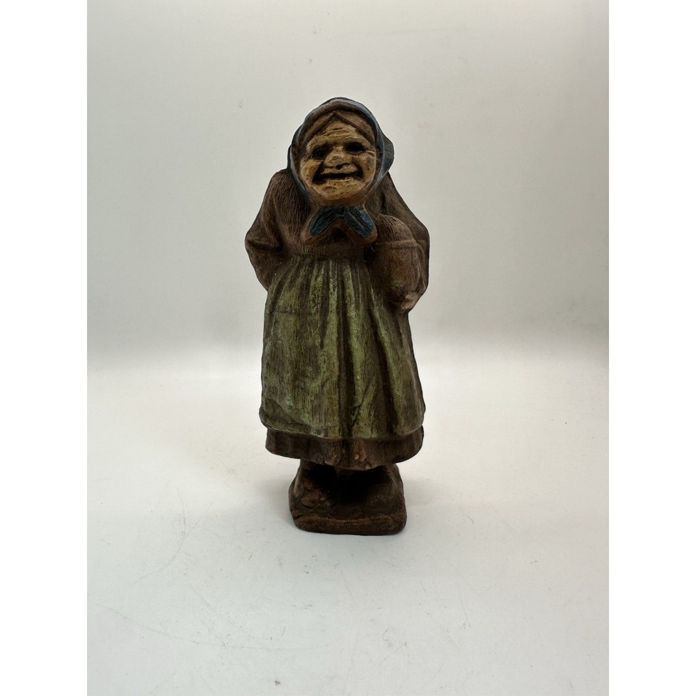 Vintage Syroco Grandma Wooden 6" Figurine
